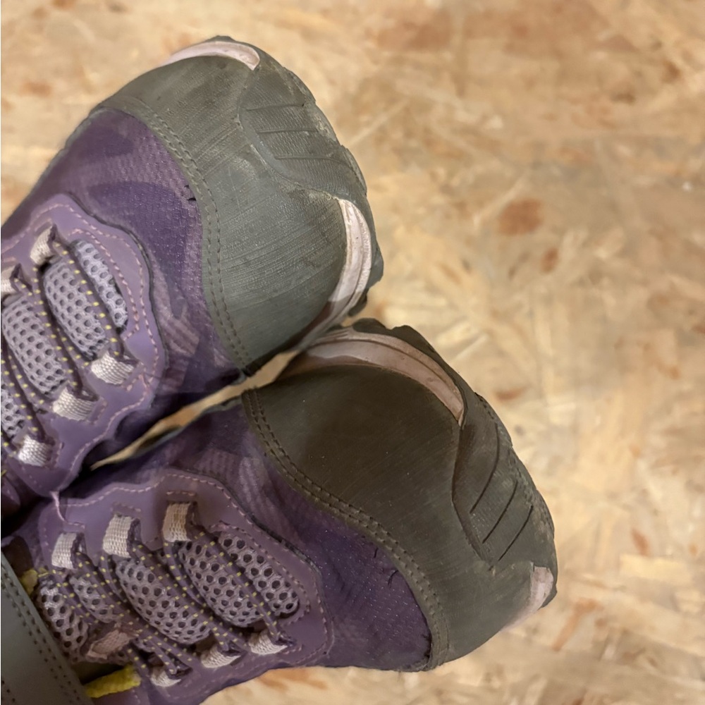 Merrell Girls Waterproof Hiking Boots Trail Shoes Purple Big Kids Size 3.5 - Picture 7 of 11